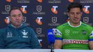 NRL 2025: Raiders press conference, Ricky Stuart, what did he say, Ethan Strange, Joseph Tapine, rugby league news