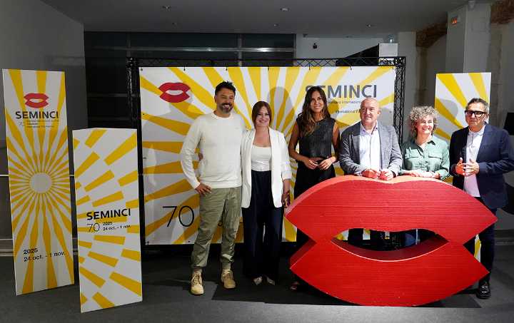 Un diseño de PobrelaVaca, presidido por “la luz y el movimiento”, será la imagen de Seminci en su 70 edición