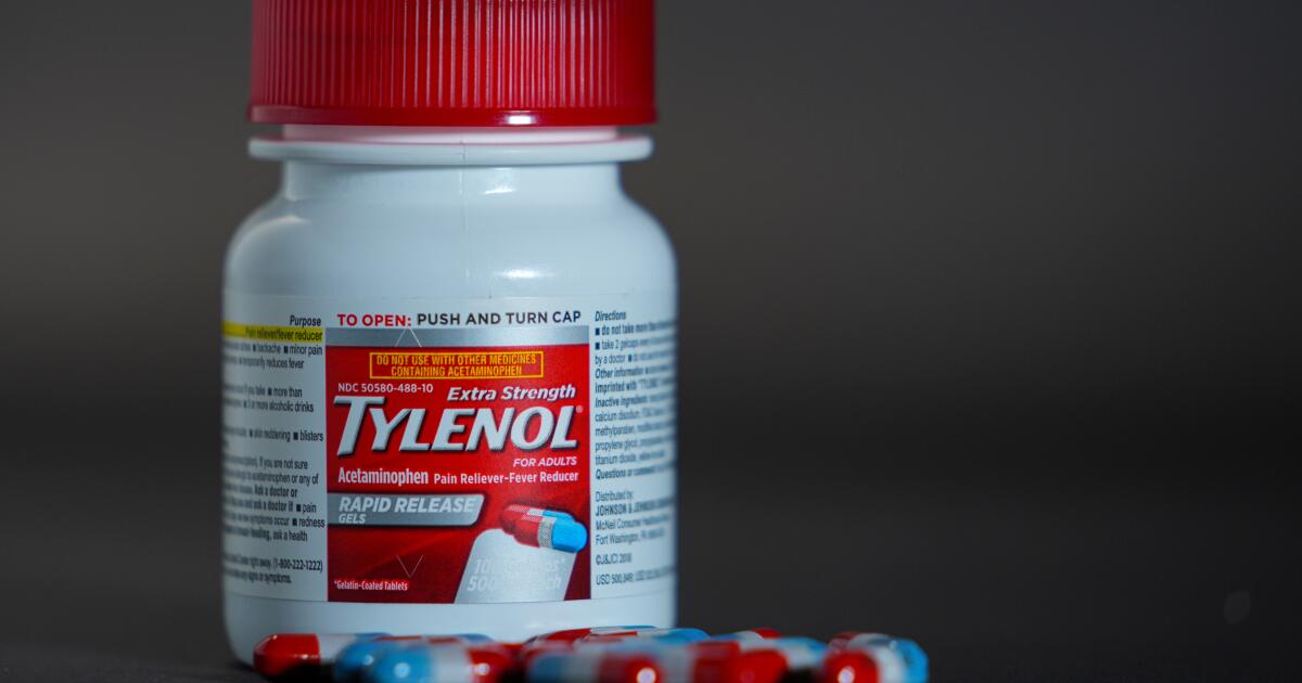 Trump's claims heap new stress on household brand name Tylenol