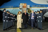 The Latest: Trump visits the UK for a state visit