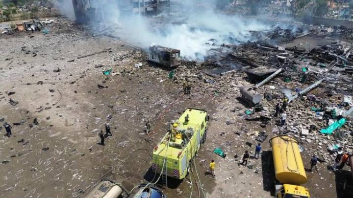 Explosión devastadora en fábrica de fuegos artificiales en San Francisco deja al menos 20 heridos