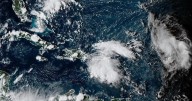Tropical Storm Humberto forms in Atlantic. Maps show its forecast path.