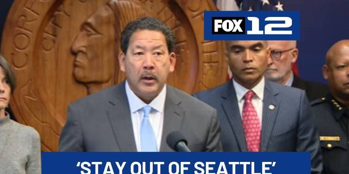 Mayor of Seattle to Trump: 'Stay out'