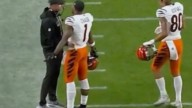 ESPN cameras catch Ja'Marr Chase in furious sideline bust-up with head coach during ugly Bengals loss