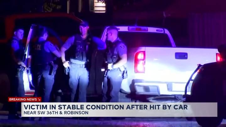 Woman injured in southwest Oklahoma City hit-and-run, driver taken into custody