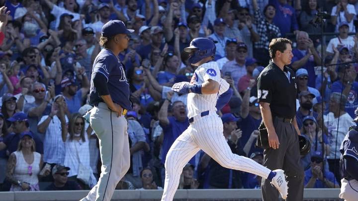 Junior Caminero hits 44th homer, but Rays lose lead and game to Cubs