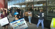 Maryland protesters call for state to cut ties with Avelo Airlines over deportation flights