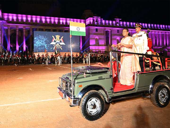 President Murmu presents Diamond Jubilee Silver Trumpet