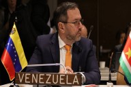 Canciller Gil destaca respaldo internacional a Venezuela y su gobierno