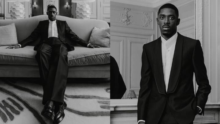 Ousmane Dembélé Wins Ballon d'Or in Custom Zegna Tuxedo