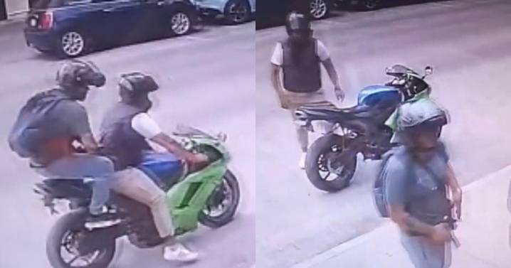 Aseguran motocicleta ligada a asalto en la colonia Del Valle; un detenido