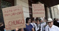 Más de mil personas claman en Madrid contra la «soberbia y prepotencia» de Puente por quitar trenes en Zamora