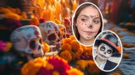 3 diseños de maquillaje fácil y rápido en Día de Muertos para niños pequeños