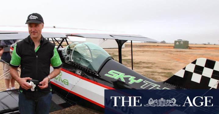 On a Roll: Kingsley Just in 2014 setting the Guinness world record for most consecutive rolls by an aircraft