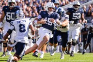 Penn State's Nolan Rucci expects bigger things from the Lions' offensive line moving forward