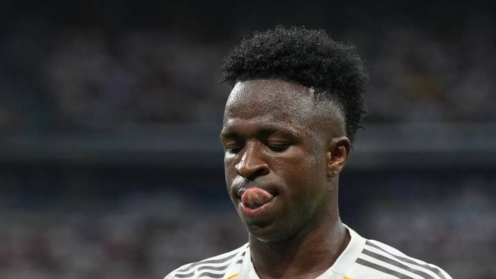 El cabreo de Vinícius al irse al banquillo en el partido ante el Espanyol: "A todos les sucede"