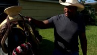Houston man trying to track down owner of saddle he bought