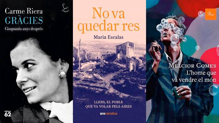 Carme Riera, Maria Escalas y Melcior Comes, entre las novedades literarias de Mallorca