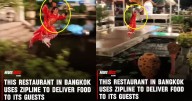 “¿Tu entrevista de trabajo es: puedes volar?”: restaurante en Bangkok se viraliza con meseros en tirolesa