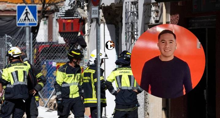 ¡Drama peruano en España! Joven compatriota murió sepultado tras explosión de un bar sin licencia en Madrid Cristhian Junior Obando Feria, de 28 años, falleció en el barrio de Vallecas tras un estalli
