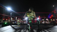Fotos de la final de los combates de lucha libre mexicana