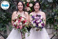 Twin Sisters Marry Husbands in Double Wedding Ceremony (Exclusive)