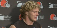 WATCH: Carson Schwesinger speaks on his making his NFL debut, being a leader and more