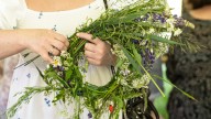 DIY A Cottagecore Moss Wreath With A Few Affordable Dollar Tree Finds