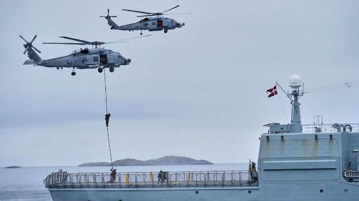 Denmark leads an exercise in Greenland, with Russia in mind at a time of tensions with the US