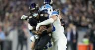 Ravens pushed around, Jackson chased down in humbling 38