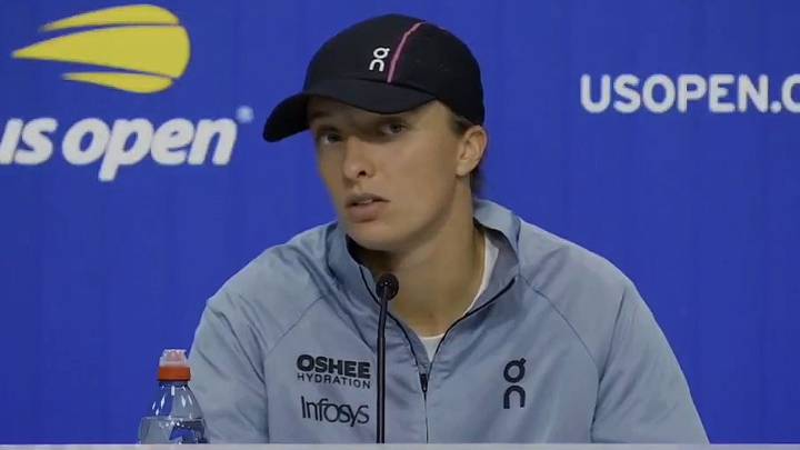 US Open star Iga Swiatek in tense exchange with reporter and slams 'why would you ask that?' after shock exit