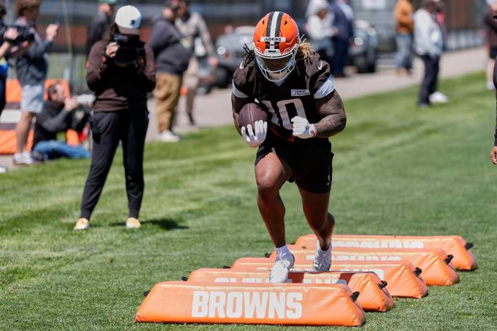 Browns rookie Judkins faces uphill battle to debut against Ravens