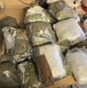 Patrulla fronteriza asegura ocho kilos de metanfetamina abandonada por un hombre que cruzo a EU desde México