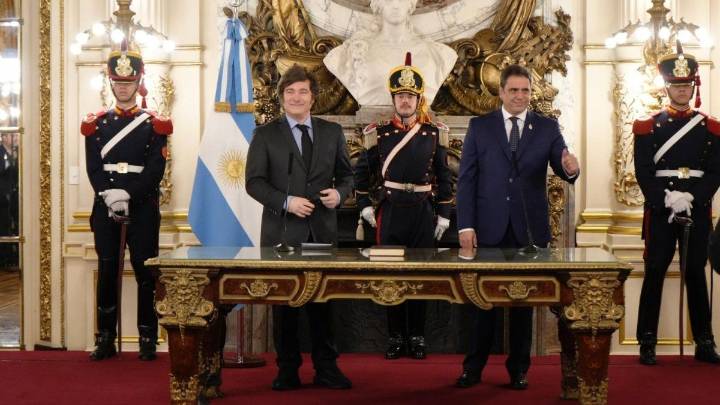 Lisandro Catalán asumió al frente del Ministerio del Interior: "Vamos a tratar de hablar con todos los gobernadores"