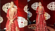 Malaika Arora’s Traditional Glam In A Maroon Anarkali Sets The Tone For Navaratri 2025