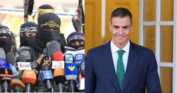 Hamás vuelve a felicitar a Pedro Sánchez por el embargo de armas a Israel