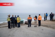 Buscan a pescador que habría caído al mar en Playas de Tijuana
