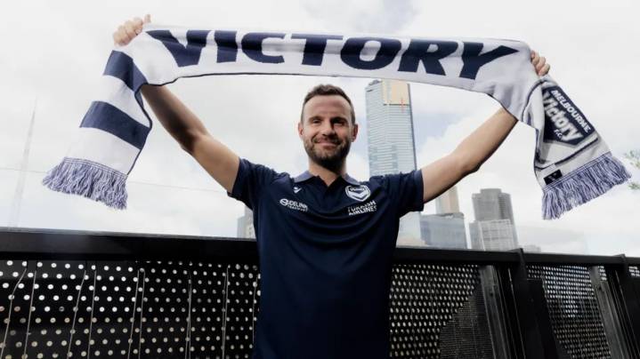 El centrocampista español Juan Mata ficha por el Melbourne Victory