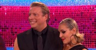 Strictly's Amy Dowden takes aim at Thomas Skinner's 'unfortunate' backstage mistake