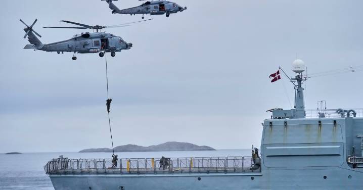 Denmark Holds Massive Military Exercise in Greenland