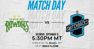 WATCH LIVE: Colorado Springs Switchbacks FC vs. Tampa Bay Rowdies