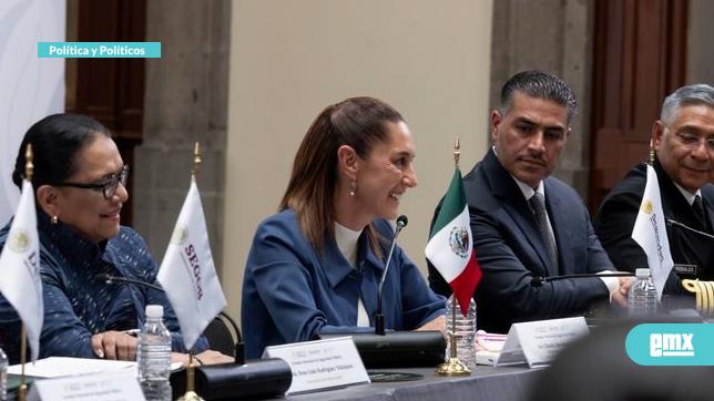 CLAUDIA SHEINBAUM PARDO...Encabezó la 51° Sesión Ordinaria del Consejo Nacional de Seguridad Pública en Palacio Nacional, junto a gobernadores y el gabinete de seguridad