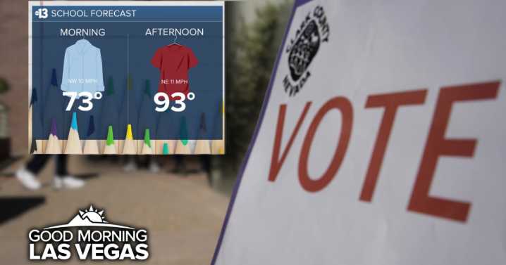 Good Morning, Las Vegas: How officials keep elections safe, cooler morning temps