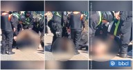 Video revela procedimiento de guardias de mall, con gritos y rodilla al cuello: hombre retenido murió