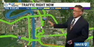 Traffic crash on Government Street at interstate exit