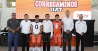 Entrega rector uniformes a Correcaminos UAT de la Liga Mayor ONEFA