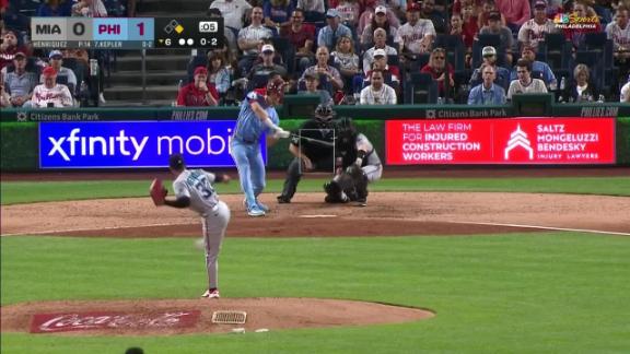 Phillies beat Miami 1-0, eliminating the Marlins from the wild