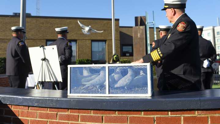 WATCH: 9/11 memorial held at Boiling Springs Fire District