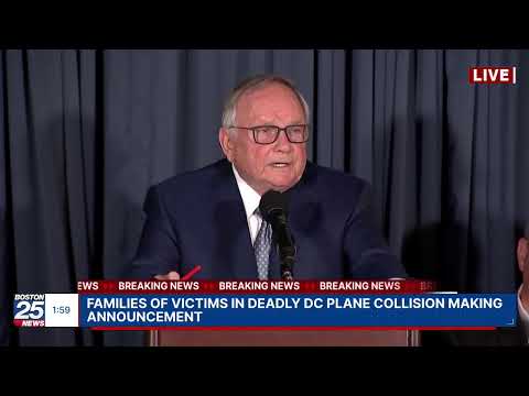 WATCH LIVE: Families of victims in deadly DC plane collision making announcement