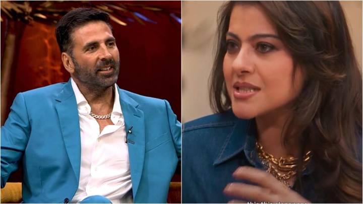 'Maska Laga Rahe Ho?': Kajol REACTS To Akshay Kumar Praising Her Chat Show With Twinkle Khanna